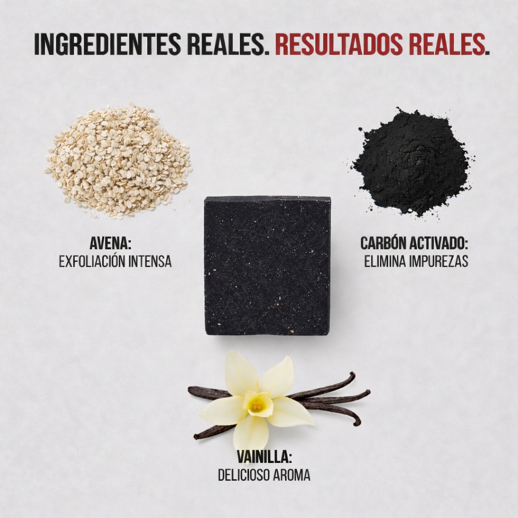 Carbón & Vainilla Negra